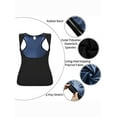 thumbnail image 5 of SAYFUT Women's Sauna Sweat Vest Waist Trainer Vest Girdle Sweat Tank Top Shapewear, 5 of 7