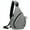 Dark Grey, variant on Versatile Outdoor Sports One Shoulder Messenger Bag,Dark Blue