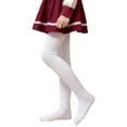 thumbnail image 2 of KAUOD Girls Fleece Thermal Tights Footed Full Length Ballet Dance Dress Leggings Kids School Cute Stretchy Warm Pantyhose, 2 of 6
