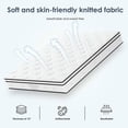 thumbnail image 4 of Resenkos Queen Mattress - 12 Inch Hybrid in a Box, Individual Pocket Springs, Medium Firm for Pressure Relief, Strong Edge Support, White, 4 of 10