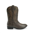 thumbnail image 2 of BURUDANI Cowgirl Riding Boots Cowboy Western Boots Girls Mid Calf Shoes, 2 of 6