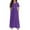 Short Sleeve Purple, variant on Arshiner Girls Long Dress Short Sleeve A-line Casual Party Pockets Dress (12-13 Years/Black)