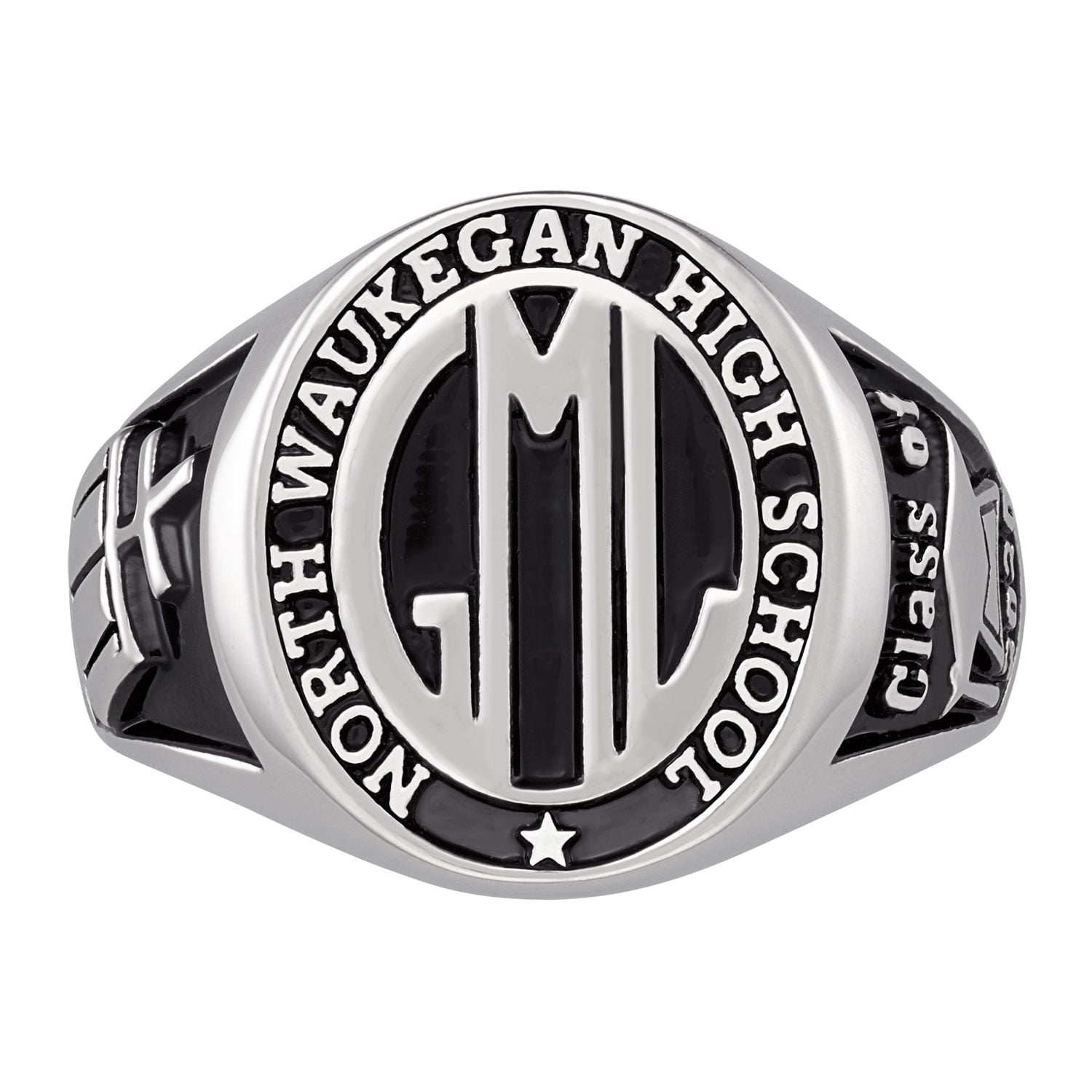 Order Now for 2025 Graduation, Freestyle Women's Celebrium Oval Signet Class Ring, Personalized, High School or College Graduation