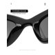 thumbnail image 4 of Gafas de sol Moon Fashion (gafas grises con marco negro), tecnología futurista, gafas de sol deportivas, gafas de ciclismo de tendencia, 4 of 5