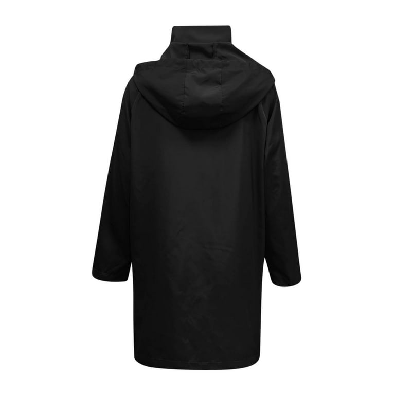 Petite raincoat with hood sale