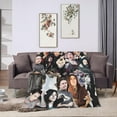 thumbnail image 5 of Blanket Ronnie Radke Ultra-Soft Micro Fleece Blankets Throw Blankets Carpet Gift for Home Decoration,Decor Sofa,Office,Dormitory Bed car Camp Couch All Seasons, 5 of 6
