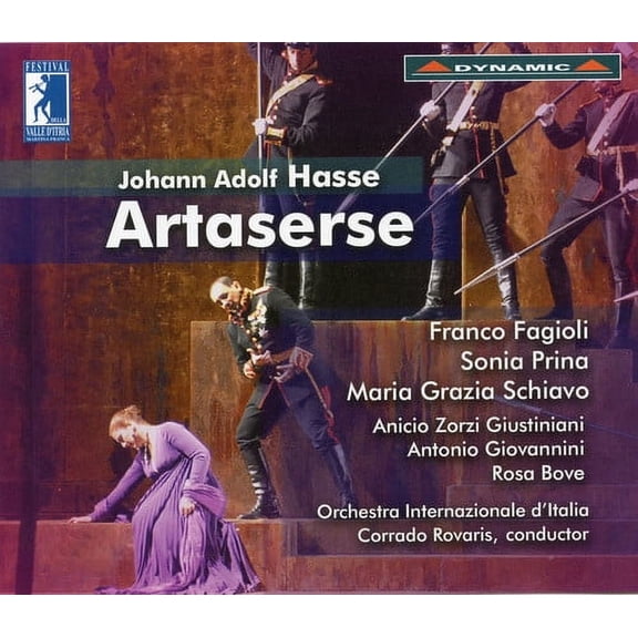 Hasse / Giustiniani / Ensemble Barocco / Lavia - Johann Adolf Hasse: Artaserse - Music & Performance - CD