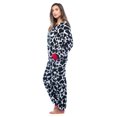 thumbnail image 3 of Just Love Adult Bodysuit with Animal Prints / Pajamas (Cow, X-Small), 3 of 6