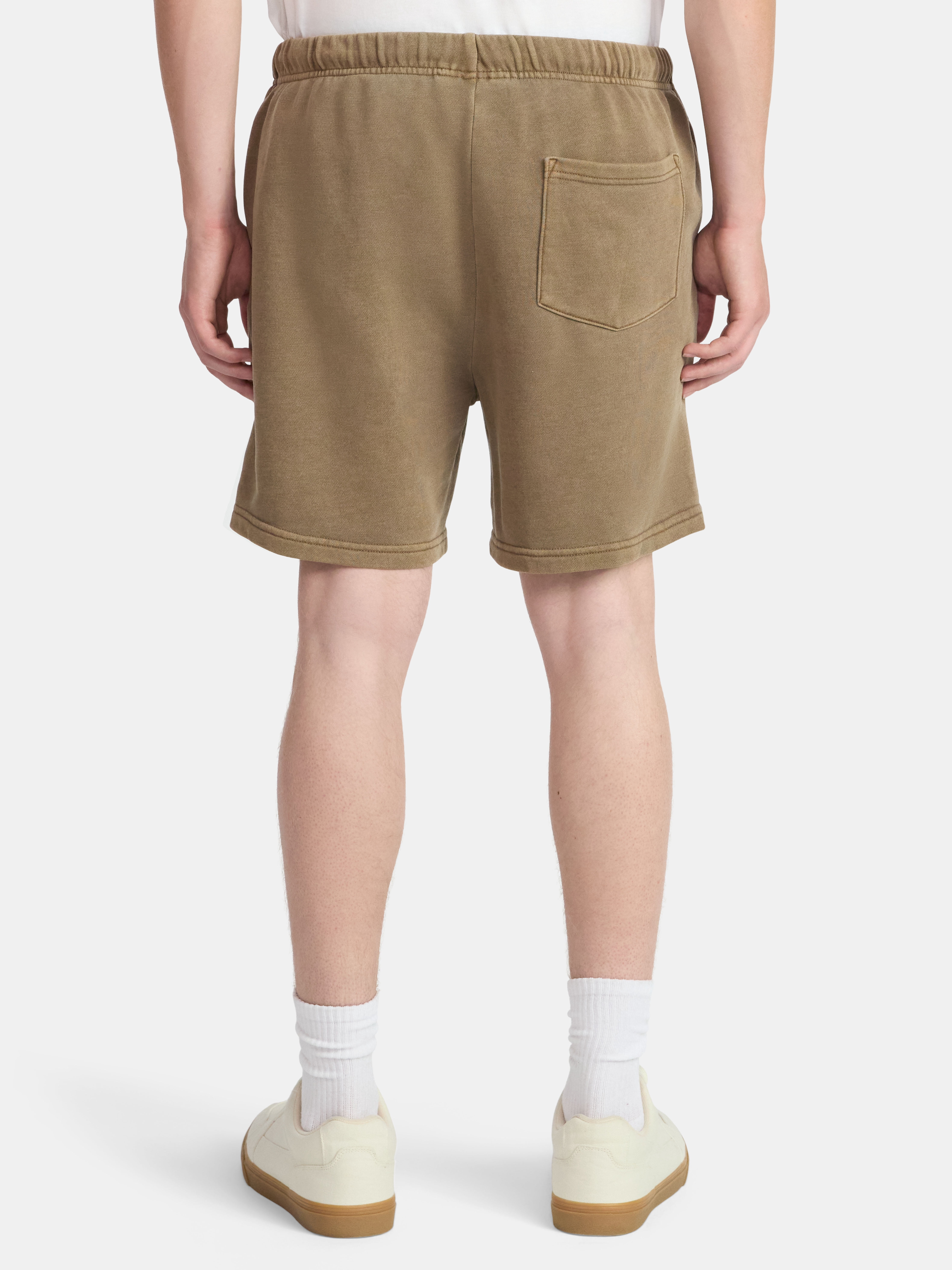 No Boundaries Soft Fleece Jogger Shorts, 6" Inseam, Men's and Big Men's