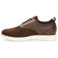 thumbnail image 2 of Vance Mens Waller Knit Lace-up Round Toe Casual Dress Shoe, 2 of 9