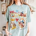 thumbnail image 3 of Disney Fantasia Mickey Coquette T-Shirt, Fantasmic Shirt, Disneyland Family Matching, WDW Tee, Mickey Sorcerer, Disney Castle, 3 of 6