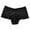 Black, variant on Women's Tanga Underwear Plus Size Lace Sexy High Waist Panties Breathable Seamless Thongs
