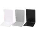 thumbnail image 3 of Bookends L-Shaped Book Stoppers Desk Bookshelf Book Holders Shelf Book End for Library, 3 of 7