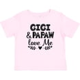 thumbnail image 3 of Inktastic Gigi and Papaw Love Me Boys or Girls Baby T-Shirt, 3 of 5