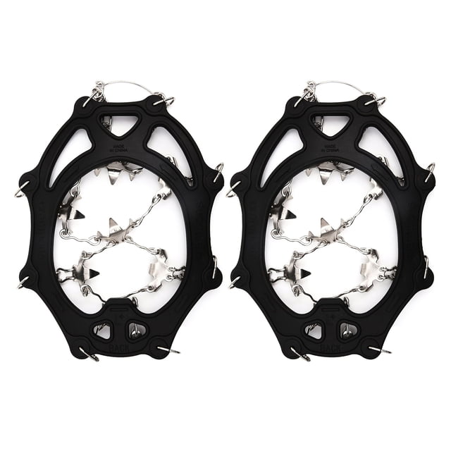 Crampones Ice Claw 201 Empuñaduras antideslizantes para zapatos de escalada en nieve y hielo al aire libre de 26 dientes de acero inoxidable Ice Claws