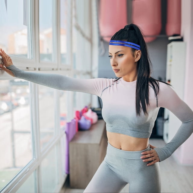 unbranded 4Ud Elástica Para Fitness Y Deporte Con Material De Y Antideslizante