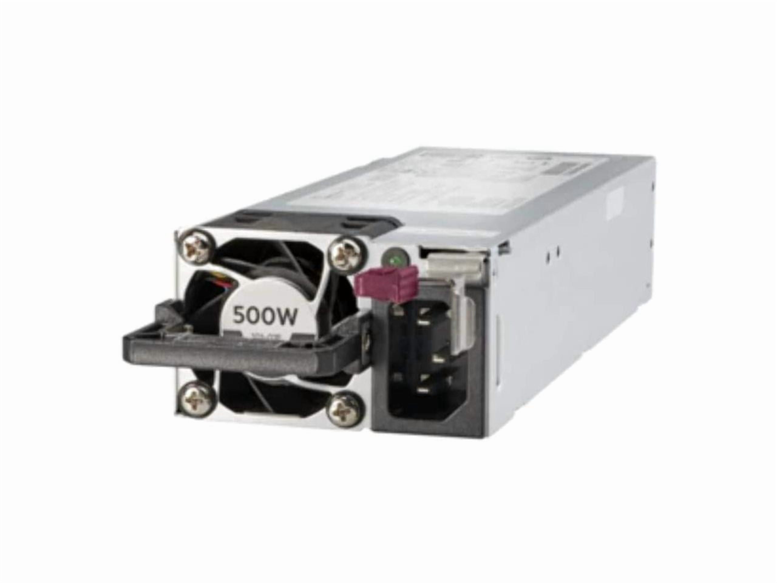 HP 500W Flex Slot Platinum Hot Plug Power Supply Kit - 230 V AC & 380 V DC input options - 1600W Platinum power supply - 800W Flex Slot - Low Halogen - Up to 96% power efficiency