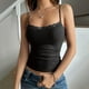 thumbnail image 2 of Top sexy ajustado de color liso con ombligo al aire para mujer - Tejido de encaje - Tallas S-XL, 2 of 6