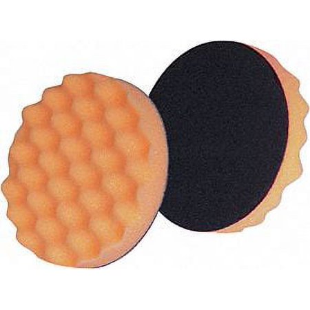 UPC: 0051111605271 | 3M 02648 Finesse-It Orange Foam Buffing Pad – Hook & Loop 3.25  (1 Pad)