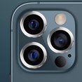thumbnail image 3 of 3PC Lens Protector for iPhone 13 Pro 6.1 Inch Aluminum Alloy Tempered Glass Camera Circle Cover HD Film, 3 of 5