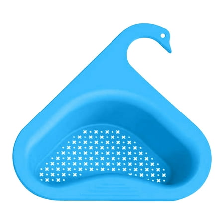 

Hueook Sink Strainer Multi-Functional Hanging Filtering Draining Rack Swan Filter Basket Multi-Functional Punch-Free Pool Filter Basket Sink Strainers For Kitchen Sink