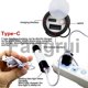 thumbnail image 2 of For Hanging Flashlight Typec Rechargeable Led Torch Zoomable Aluminum Alloy Outdoor Camping Tent Lam, 2 of 5