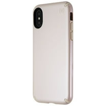 Speck Presidio Metallic Case for iPhone Xs and iPhone X - Nude Gold Metallic