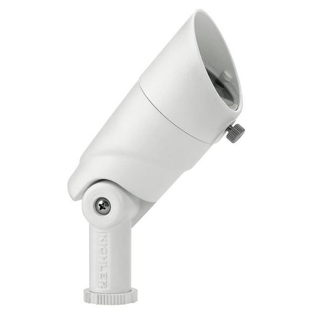 Kichler 16016WHT27 Landscape LED Adjustable Lumen Small Accent - 35 Degree Flood, White