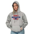 thumbnail image 3 of Texas Lone Star State Motto Cool TX Hoodie Sweatshirt Women Men Brisco Brands S, 3 of 6