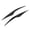 Carbon Fiber Style, variant on Nieyigj 2 Pcs Headlight Eyebrow Front Light Eyelid Trim Cover Replacement for Ford Focus MK2 2008-2011 Glossy Black