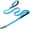 Blue, variant on JoyPetto Heavy Duty Dog Leash with Double Handle for Large & Medium Dogs: 6 FT Reflective Nylon, Traffic Control Padded, Black