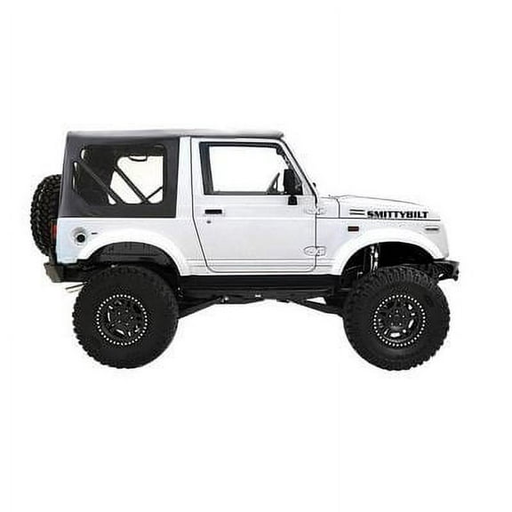 Smittybilt Replacement Soft Top with Clear Windows (Black Denim) - 98615