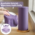 thumbnail image 5 of Jessy Home 2 Rolls Cleaning Cloth, 100 Sheets Reusable Paper Towels, 12"x12" Lint Free, Absorbent & Scratch Free Microfiber Towels for Kitchen, 5 of 8