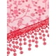 thumbnail image 4 of INSPIRE CHIC Chal de Encaje Mantilla de Tul, Cubierta Triangular para la Cabeza, Velo de Iglesia para Misa, Damas de Honor, 51.2"x15.7" Rojo, 4 of 5