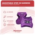 thumbnail image 3 of GFDYREE Step in Dog Harness for Small Dogs No Pull, X-Small, Purple - Adjustable Harness with Padded Mesh Fabric and Reflective Trim - Buckle Strap Harness for Dogs, 3 of 7