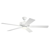 Ceiling Fan with Light Kit with Transitional Inspirations 12.5 inches Tall By 52 inches Wide-White Finish Bailey Street Home 147-Bel-3329918