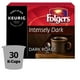 Folgers Capsules de café K-Cup Pur corsé 30 Capsules 30 capsules K-Cups, 315 g – image 1 sur 5