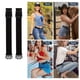 thumbnail image 2 of Cinturones Elásticos Sin Hebilla para Pantalones Vaqueros para Mujer y Hombre, Paquete 4 Ajustadores Pantalones Invisibles con Hebilla , Trabilla para Cinturón 1,5 Pulgadas, 2 of 5
