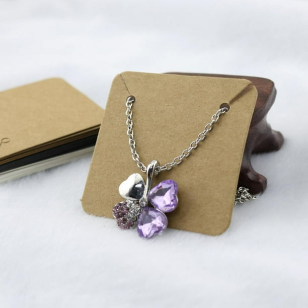 Jewellery clearance display cards