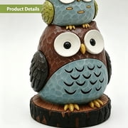 Abble 18 Stacking Owls Sculpture Garden Statue