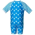 thumbnail image 2 of Disney Mickey Mouse Toddler Boys One Piece Bathing Suit Blue 4T, 2 of 5