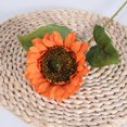 thumbnail image 3 of Mdesiwst Artificial Sunflower Branch with Stem Home Wedding Party Faux Flower Floral Arrangement Indoor Outdoor Garden Decoration, 3 of 6