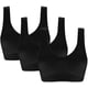 thumbnail image 1 of Sujetador deportivo Tricolor Suit D - Negro 3XL Ormromra LRWJ030-34, 1 of 5