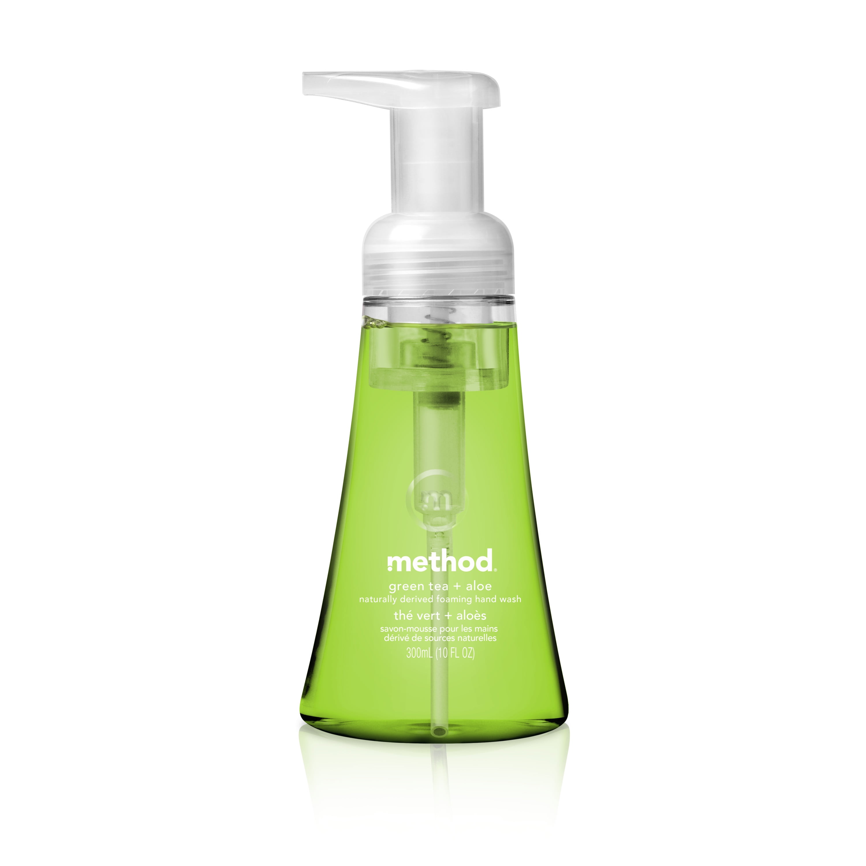 Method Foaming Hand Soap, Green Tea + Aloe, 10 Ounce