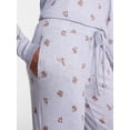 thumbnail image 5 of Joyspun Women's Cozy Lounge Collection Hacci Knit Sleep Pants, Sizes XS-3X, 5 of 6