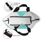 thumbnail image 4 of Fotbe Teal Turquoise Bolsa Tote Estética de Lona con Estampado para Mujer - Bolsa Reutilizable de Hombro Casual para Vacaciones, Compras, Trabajo y Gimnasio, 4 of 8