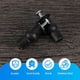 thumbnail image 4 of Toilet Seat TOP FIX Seat Hinge Hole Fixings Well Nut Screw Rubber Back to Wall Pair, 4 of 5