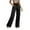 Black, variant on Gyexs Cargo Pants for Women Lightweight Travel Cargo Pants Casual Loose Yoga Pants with Zipper Pockets, Black, Size M