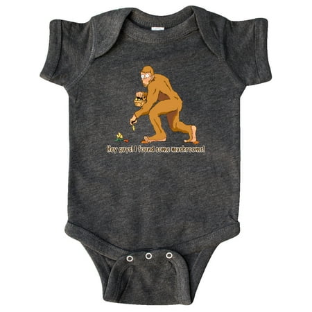 

Inktastic Hey Guys! Mushrooms! Gift Baby Boy or Baby Girl Bodysuit