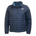 thumbnail image 3 of The North Face Minoqua Puffer Jacket Mens L Blue Full Zip Insulated Down ASM225, 3 of 4